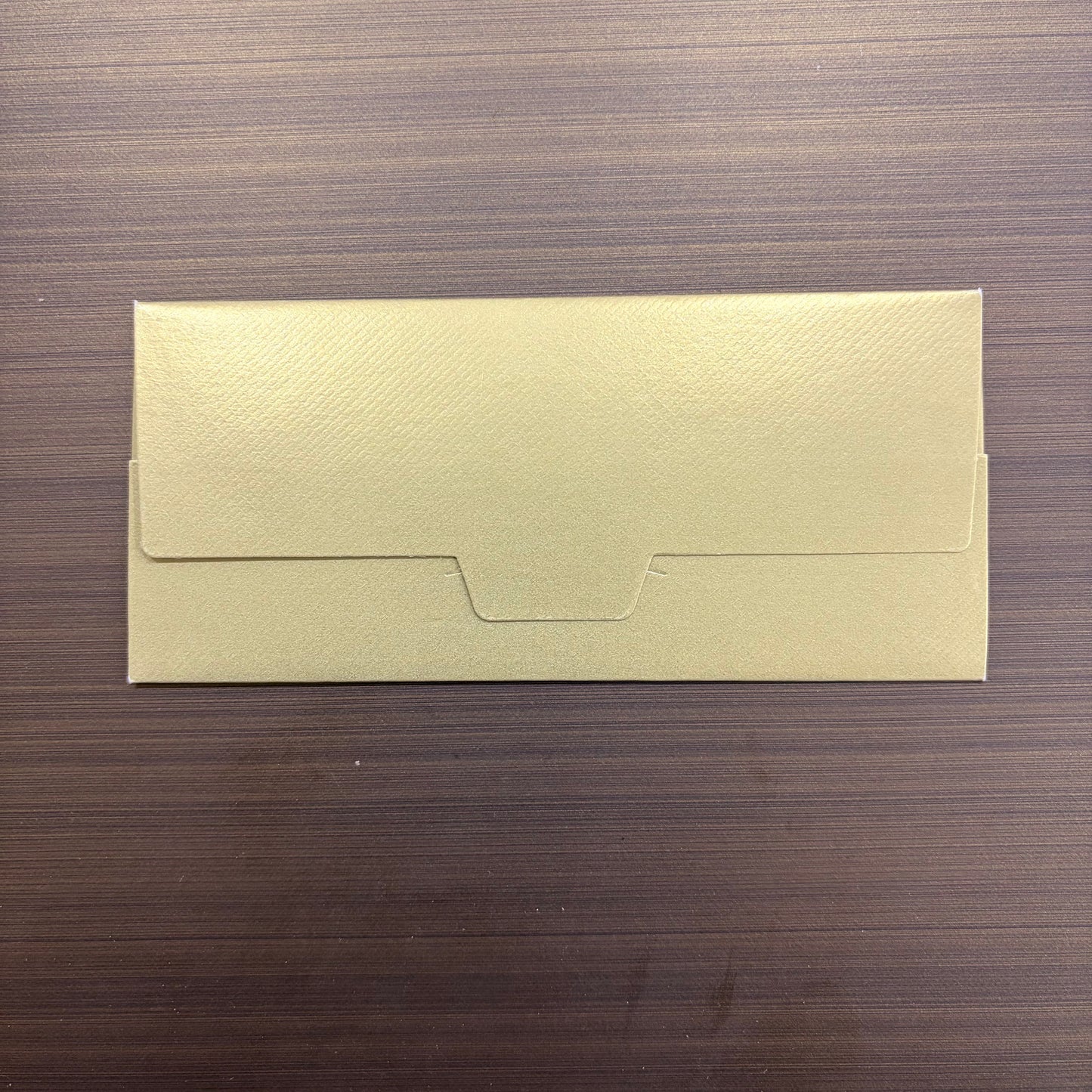 Shagun Lifafa - Green & Golden Geometric design (10 Pcs)