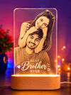 Personalised Photo LED Lamp for Brother