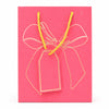 IZELS Premium Glitter Paper Gift Bag 23x18x10 cm for Festive Gifting, Return Gifts & Luxury Packaging -PINK