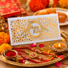 Happy Rakhi Laser Cut Shagun Envelope