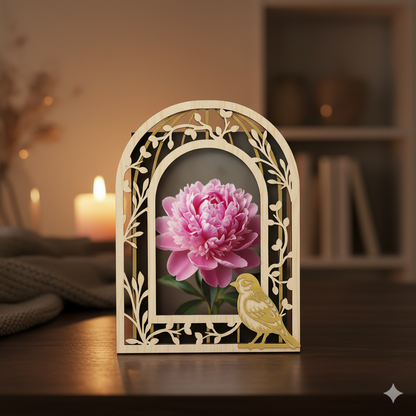 Izels Arch Shape Photo Frame - Wooden