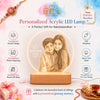 Personalised Round Photo LED