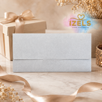 Premium BLUE AND GOLD Laser Cut Money Envelopes Pack of 10 – Premium Shagun Lifafa, Cash Gift Envelope & Wedding Money Cover by IZELS