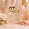 Personalised Acrylic Cake Topper | Custom Name & Age Birthday Cake Topper | Premium Gold Mirror & Clear Acrylic | Laser Cut Cake Decoration – 6 x 4 Inch