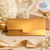 COPPER & GOLD Laser Cut Money Envelopes Pack of 10 – Premium Shagun Lifafa, Cash Gift Envelope & Wedding Money Cover by IZELS