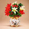3D Flower Pop Up Greeting Card-Design 1