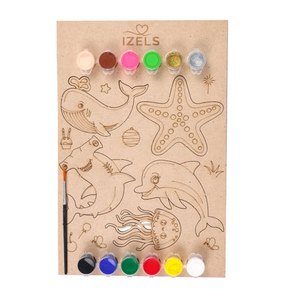 Izels DIY Deep Sea Friends Painting Kit