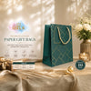 IZELS Premium Luxury Paper Gift Bags-Dark Green