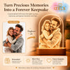 IZELS Father’s Day Gift Combo for Dad – Personalized LED Photo Lamp with Greeting Card | Custom Photo Night Lamp for Father, Papa | Birthday Gift for Dad, Father’s Day Gift from Daughter/Son