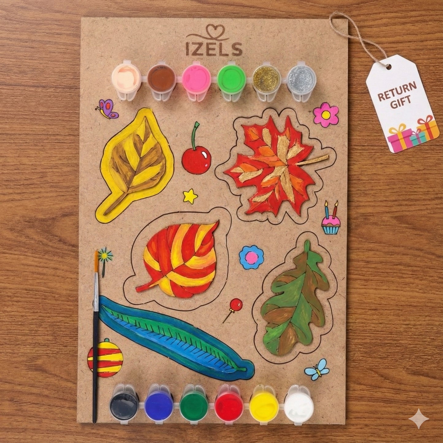 DIY Painting Kit - Jungle Leaves
