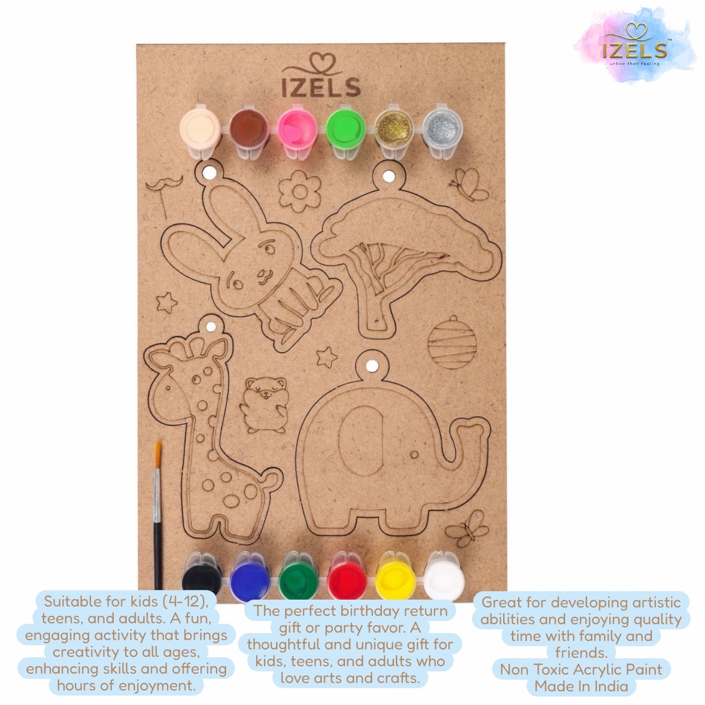 DIY Painting Kit - Jungle Friends