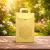 Laser Cut Paper Gift Box with Handle
