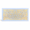 Premium BABY BLUE & GOLD Laser Cut Money Envelopes Pack of 10 – Premium Shagun Lifafa, Cash Gift Envelope & Wedding Money Cover by IZELS