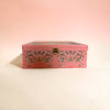 IZELS Premium Dry Fruit Gift Box with 4 Glass Jars – Luxury Floral Gift Hamper Box for Wedding, Diwali, Rakhi, Housewarming, Corporate Gifting & Festive Occasions