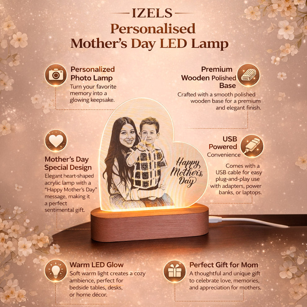 MOTHERS DAY PHOTO LAMP 1