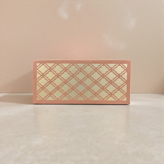 Shagun Lifafa - Brown & Golden Jaali (10 Pcs)