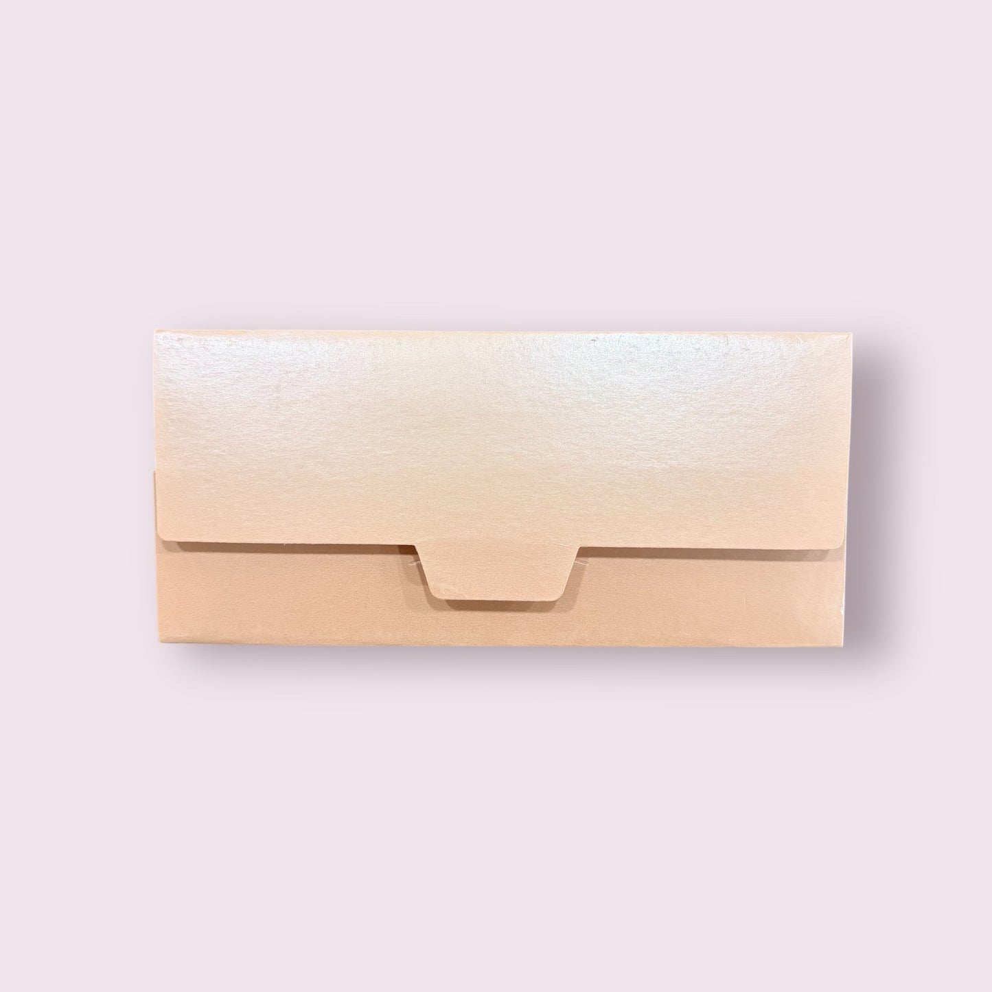 Shagun Lifafa - Peach & Golden Floral design (10 Pcs)