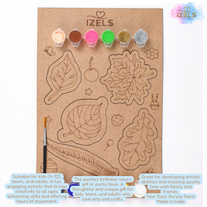DIY Painting Kit - Jungle Leaves