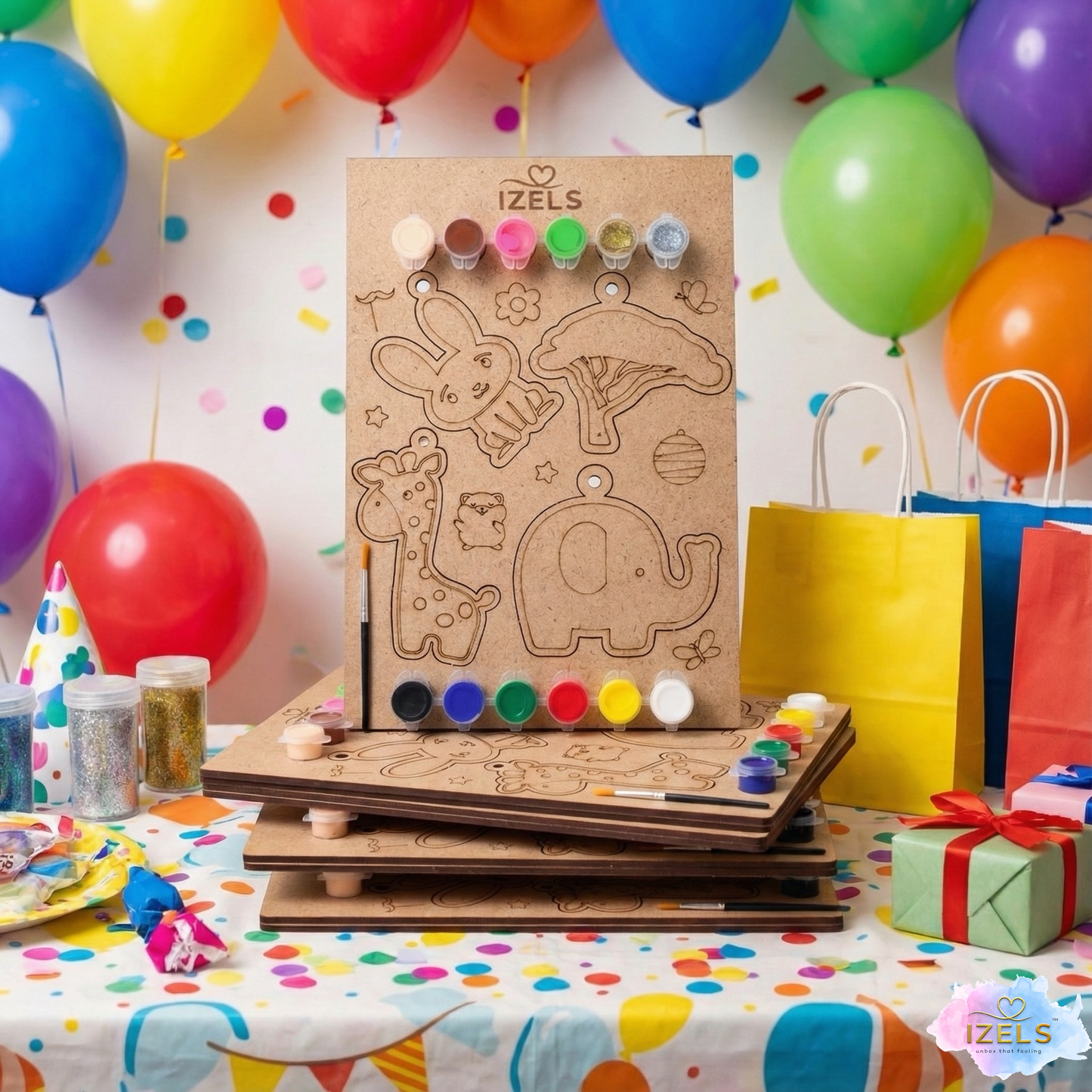 DIY Painting Kit - Jungle Friends