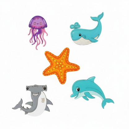 Izels DIY Deep Sea Friends Painting Kit