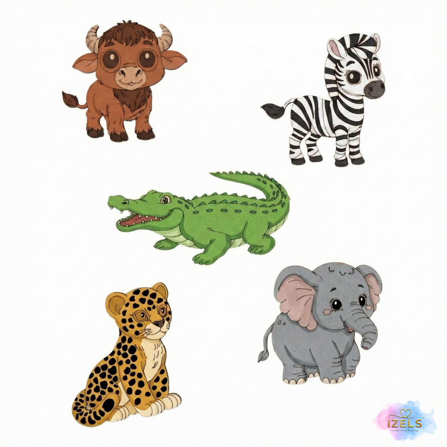 DIY Painting Kit - Jungle Safari 2