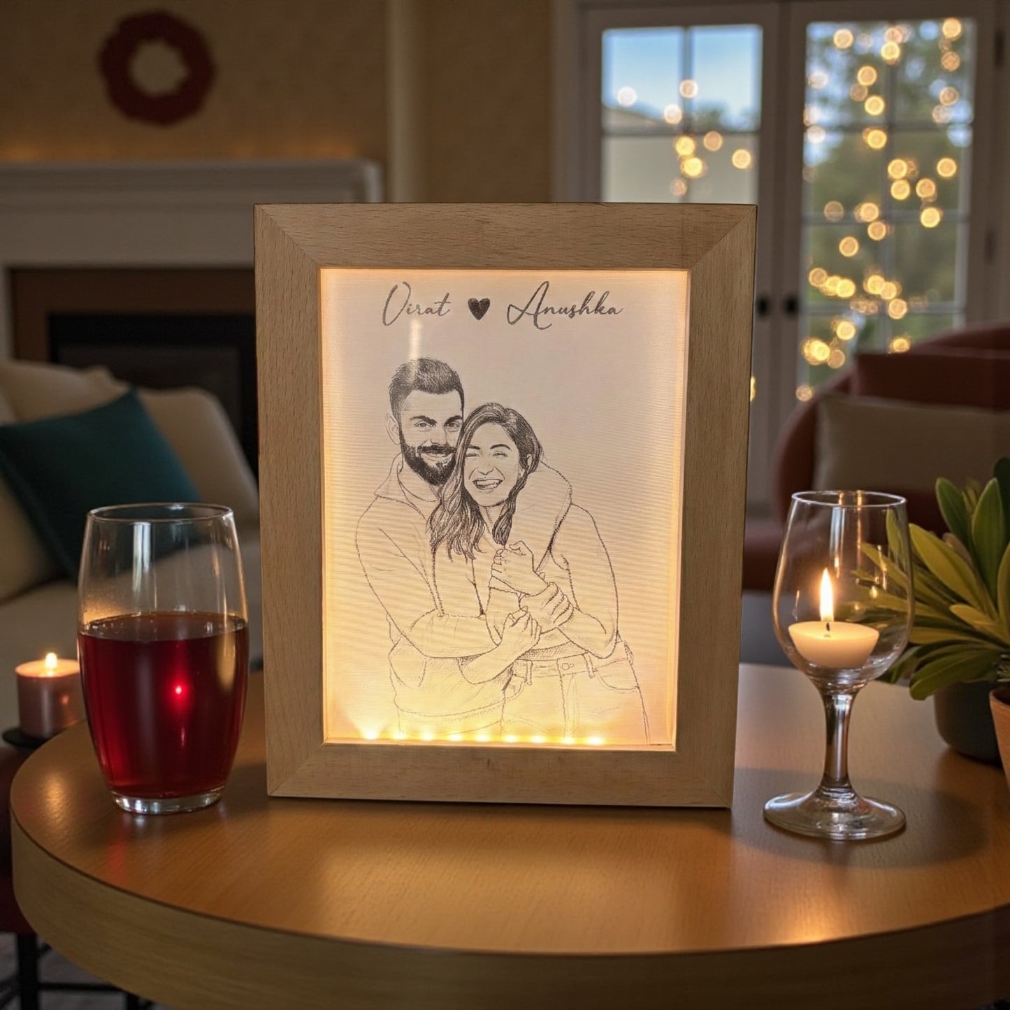 Photo Lamp with Customized Photos