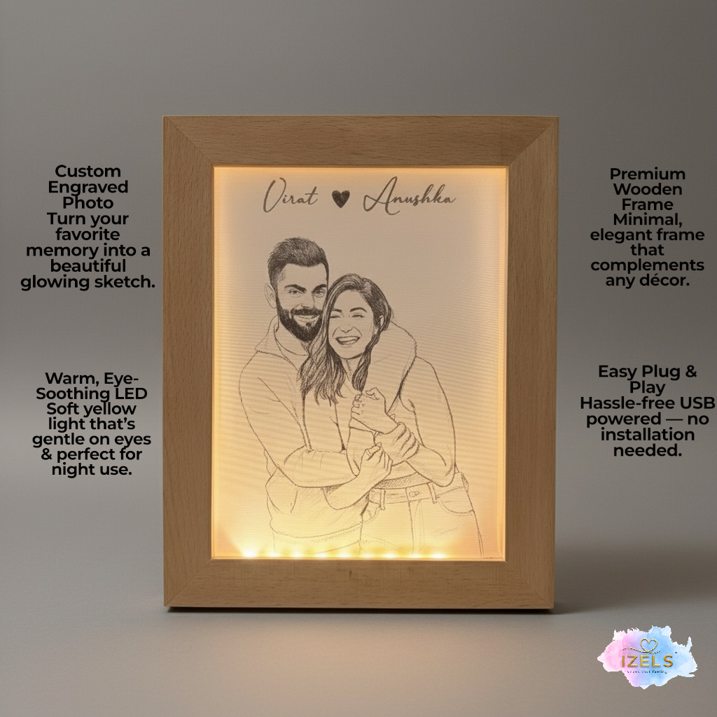 Photo Lamp with Customized Photos