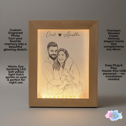 Photo Lamp with Customized Photos