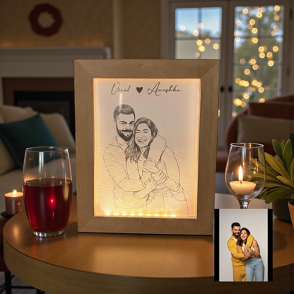 Photo Lamp with Customized Photos