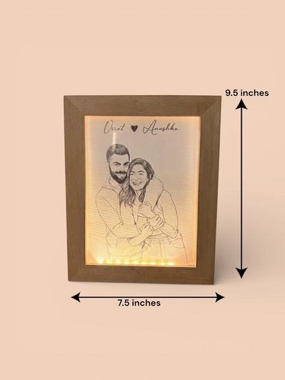 Photo Lamp with Customized Photos