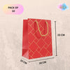 IZELS Premium Luxury Paper Gift Bags-Red