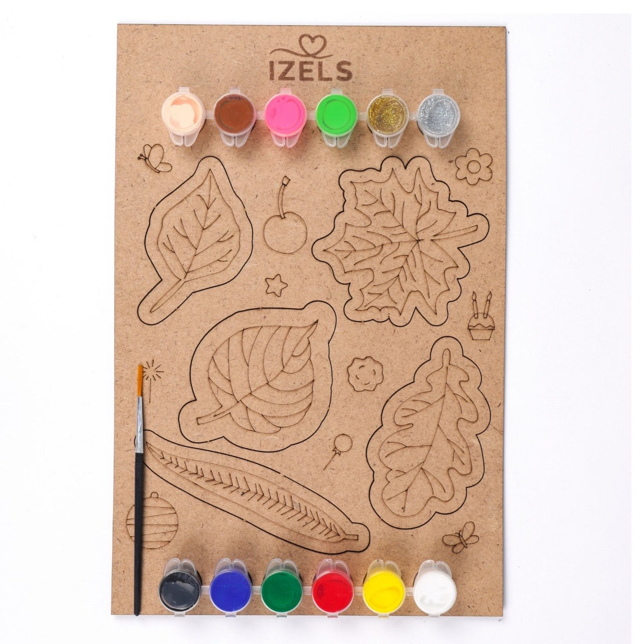 DIY Painting Kit - Jungle Leaves