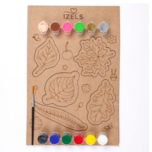 DIY Painting Kit - Jungle Leaves