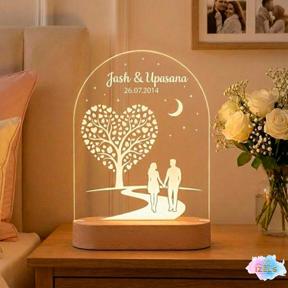 Custom Name Date Couple Design 2