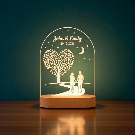 Custom Name Date Couple Design 2