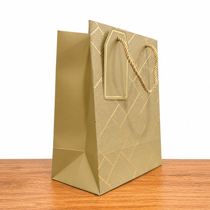 IZELS Premium Luxury Paper Gift Bags-light Green