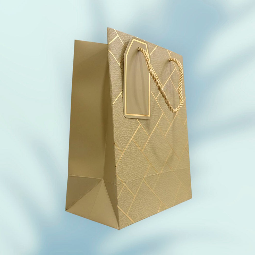 IZELS Premium Luxury Paper Gift Bags-light Green