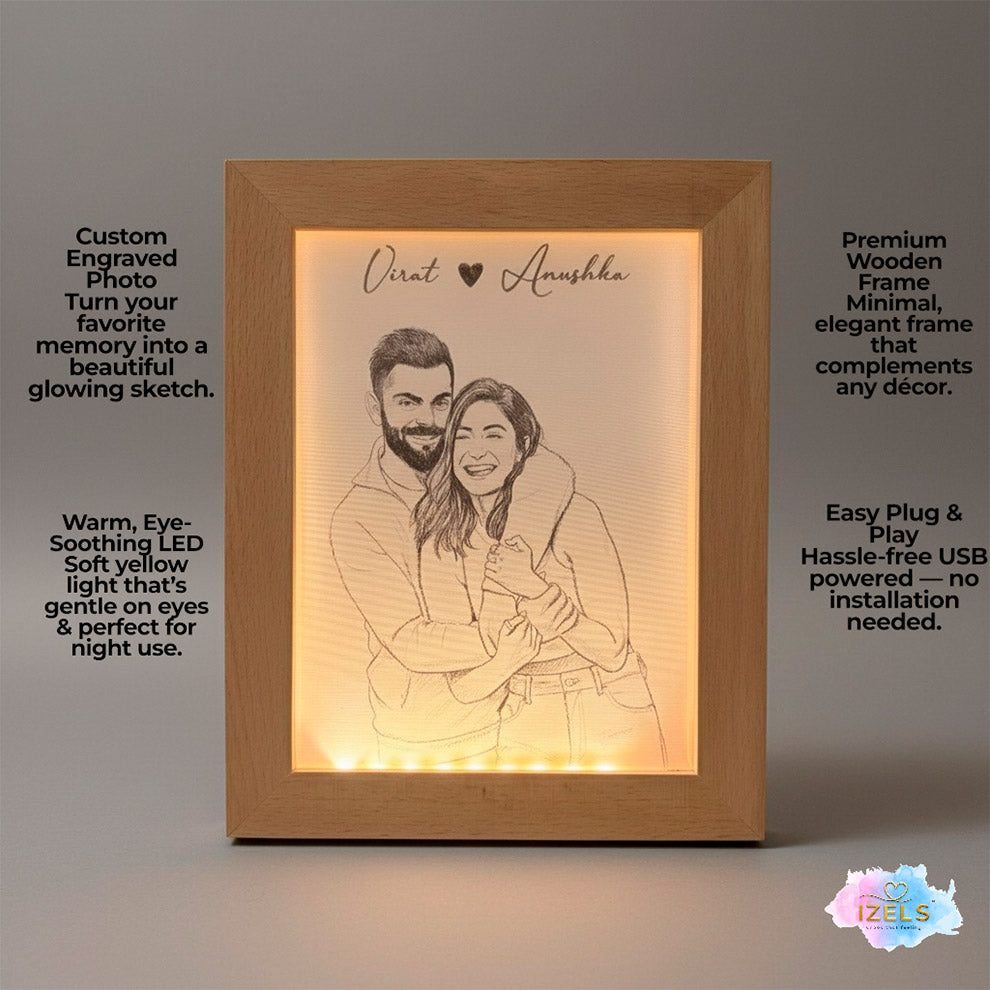 Photo Lamp Frame