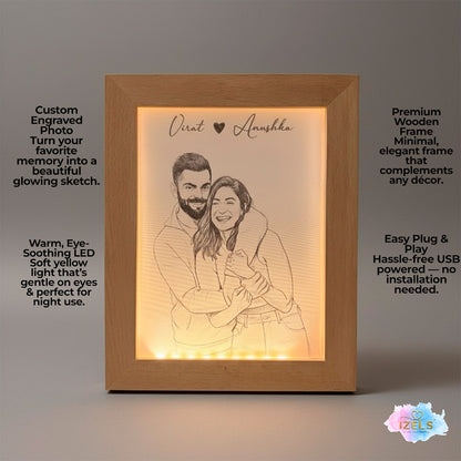 Photo Lamp Frame