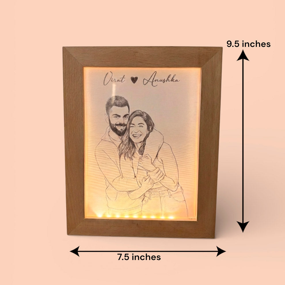 Photo Lamp Frame